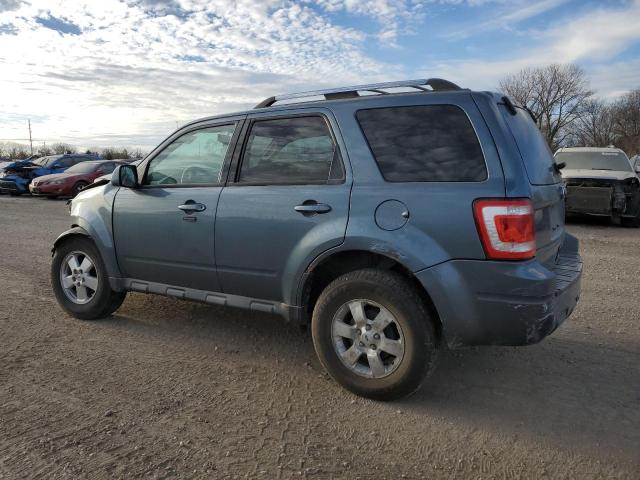 1FMCU9EG1BKB41125 - 2011 FORD ESCAPE LIMITED BLUE photo 2