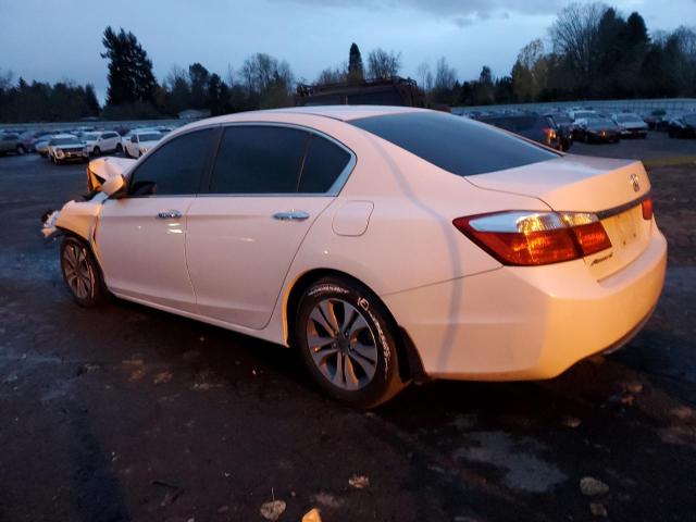 1HGCR2F31FA085080 - 2015 HONDA ACCORD LX WHITE photo 2