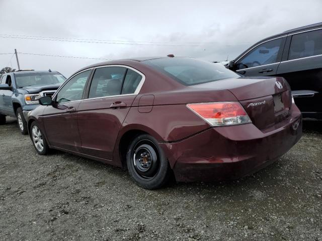 1HGCP2F88AA120062 - 2010 HONDA ACCORD EXL BURGUNDY photo 2