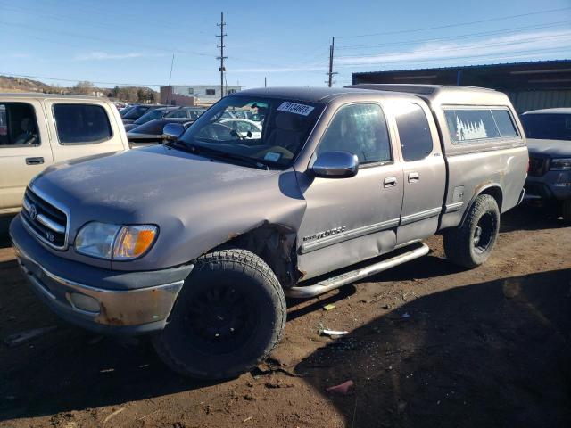 5TBBT4416YS024881 - 2000 TOYOTA TUNDRA ACCESS CAB SILVER photo 1