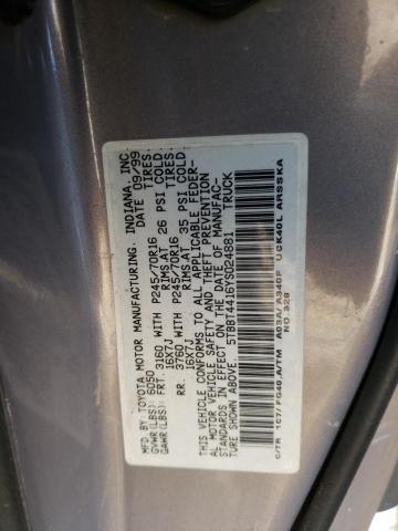 5TBBT4416YS024881 - 2000 TOYOTA TUNDRA ACCESS CAB ვერცხლისფერი ფოტო 12