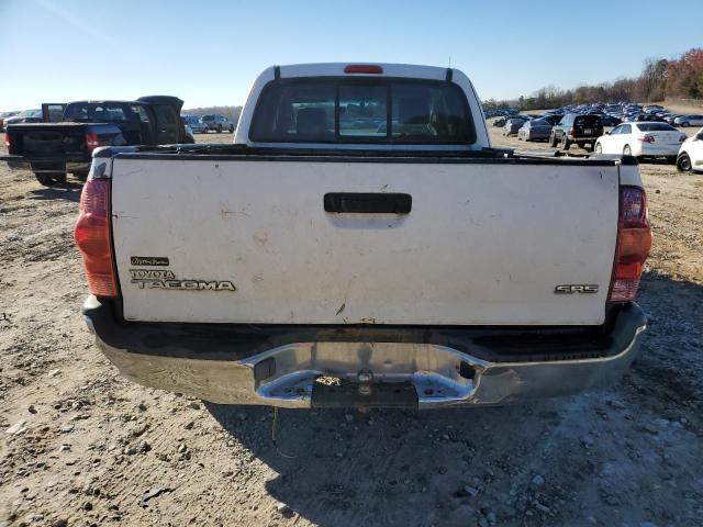 5TETX22N85Z065733 - 2005 TOYOTA TACOMA ACCESS CAB თეთრი ფოტო 6
