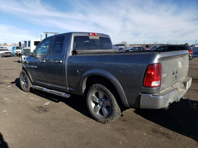 1C6RD7JT1CS272019 - 2012 DODGE RAM 1500 LARAMIE GRAY photo 2