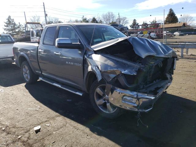 1C6RD7JT1CS272019 - 2012 DODGE RAM 1500 LARAMIE GRAY photo 4