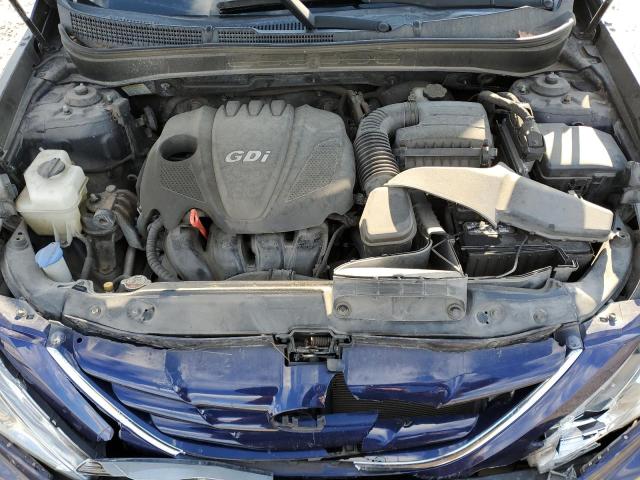 5NPEB4AC9DH779326 - 2013 HYUNDAI SONATA GLS BLUE photo 11