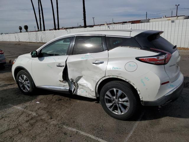 5N1AZ2MG7FN252204 - 2015 NISSAN MURANO S WHITE photo 2