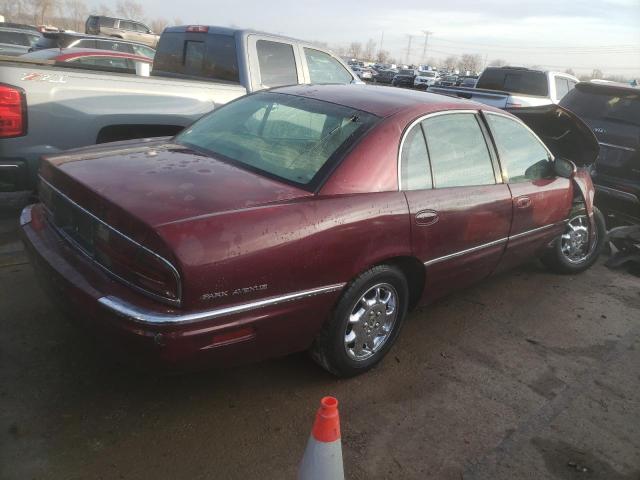 1G4CW54K424223640 - 2002 BUICK PARK AVENU BURGUNDY photo 3