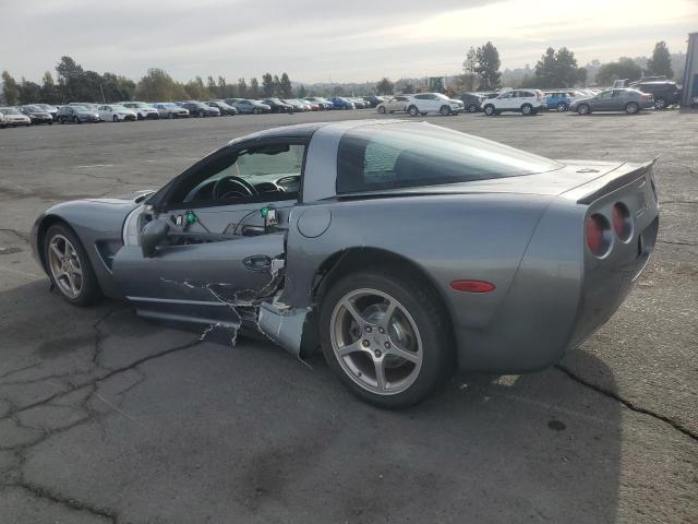 1G1YY22G045106340 - 2004 CHEVROLET CORVETTE GRAY photo 2