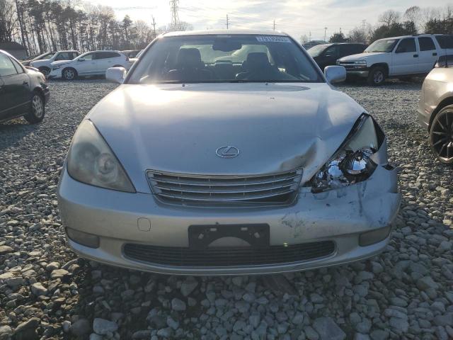 JTHBA30GX40018370 - 2004 LEXUS ES 330 SILVER photo 5