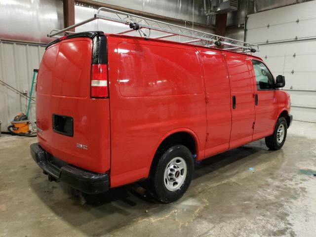 1GTZ7TCG3E1129235 - 2014 GMC SAVANA G3500 RED photo 3