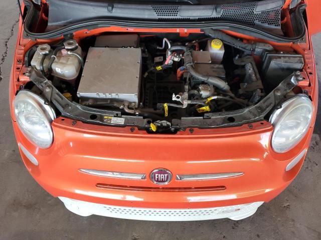 3C3CFFGE8ET172761 - 2014 FIAT 500 ELECTRIC ORANGE photo 11