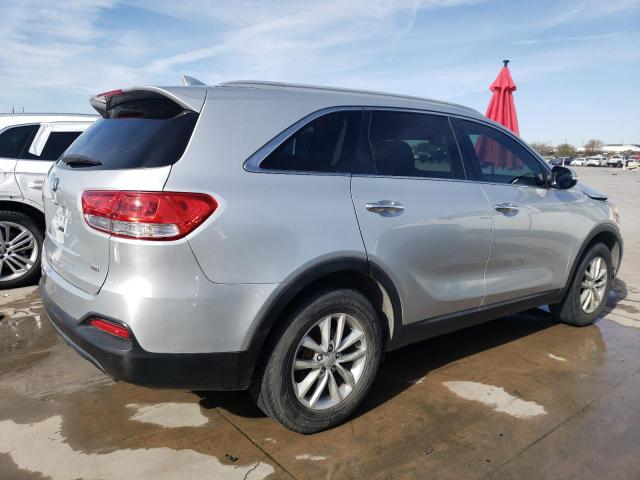 5XYPG4A36GG049346 - 2016 KIA SORENTO LX SILVER photo 3