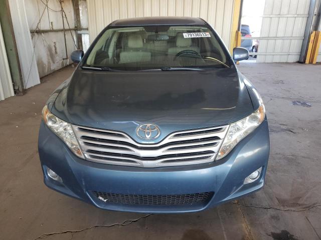 4T3ZA3BB7AU028296 - 2010 TOYOTA VENZA BLUE photo 5