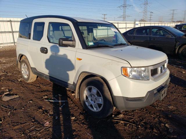 5J6YH2H34AL004486 - 2010 HONDA ELEMENT LX WHITE photo 4