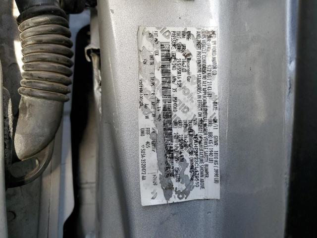 1FAHP3F23CL179510 - 2012 FORD FOCUS SE SILVER photo 12