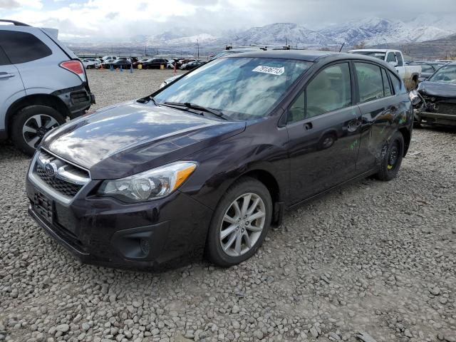 JF1GPAC65DH804596 - 2013 SUBARU IMPREZA PREMIUM PURPLE photo 1