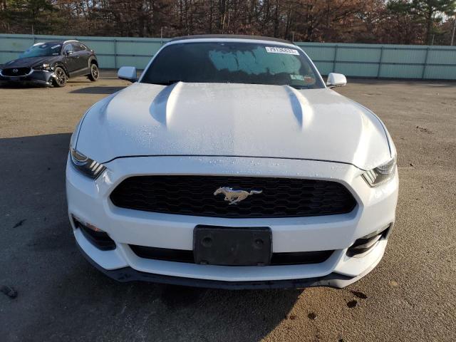 1FATP8EM2F5414546 - 2015 FORD MUSTANG WHITE photo 5