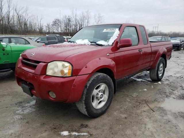1N6ED26Y52C388747 - 2002 NISSAN FRONTIER KING CAB XE RED photo 1