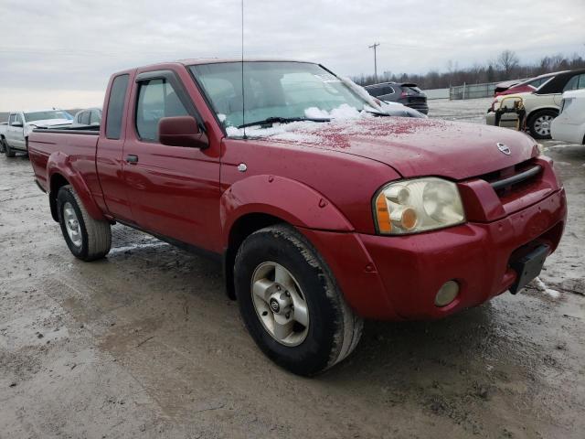 1N6ED26Y52C388747 - 2002 NISSAN FRONTIER KING CAB XE RED photo 4