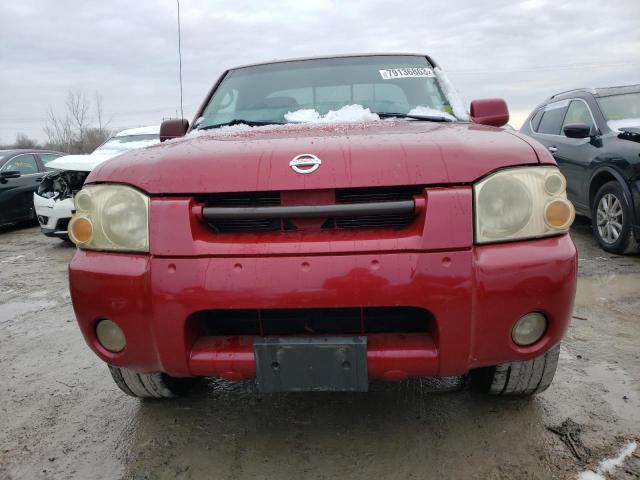 1N6ED26Y52C388747 - 2002 NISSAN FRONTIER KING CAB XE RED photo 5