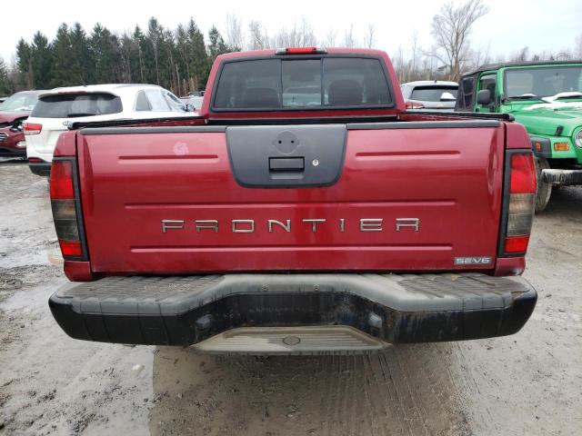 1N6ED26Y52C388747 - 2002 NISSAN FRONTIER KING CAB XE RED photo 6