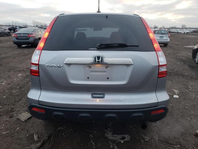 JHLRE48707C077805 - 2007 HONDA CR-V EXL SILVER photo 6