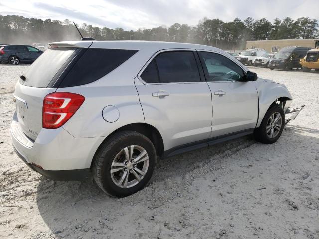 2GNALBEK8H1525722 - 2017 CHEVROLET EQUINOX LS SILVER photo 3