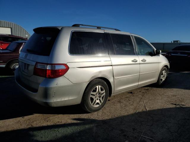 5FNRL38486B090726 - 2006 HONDA ODYSSEY EX SILVER photo 3