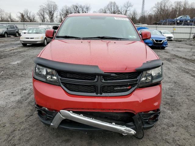 3C4PDDGG1GT150516 - 2016 DODGE JOURNEY CROSSROAD RED photo 5