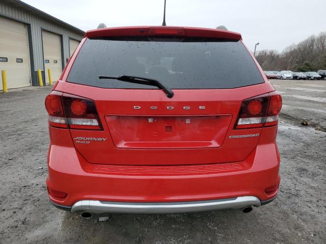 3C4PDDGG1GT150516 - 2016 DODGE JOURNEY CROSSROAD RED photo 6