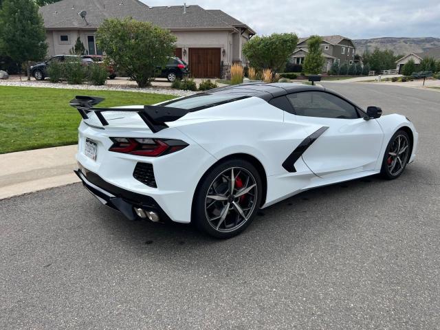 1G1Y62D48L5105136 - 2020 CHEVROLET CORVETTE STINGRAY 1LT WHITE photo 4