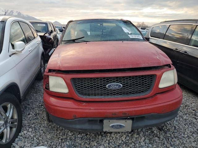 1FTZX0723YKB25102 - 2000 FORD F150 RED photo 5