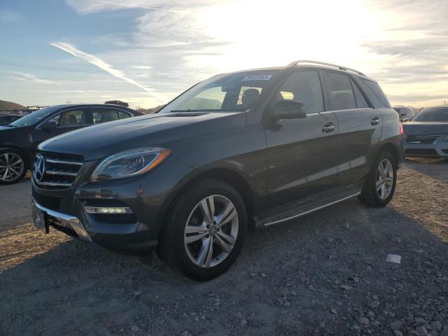 4JGDA5HB8CA079848 - 2012 MERCEDES-BENZ ML 350 4MATIC GRAY photo 1