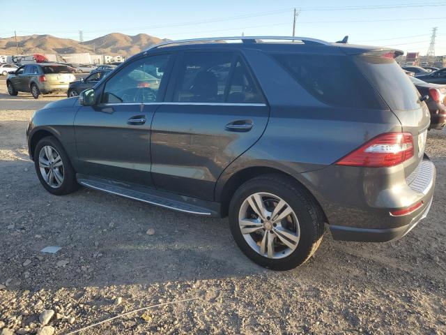 4JGDA5HB8CA079848 - 2012 MERCEDES-BENZ ML 350 4MATIC GRAY photo 2