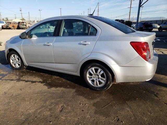 1G1JD5SB5D4128505 - 2013 CHEVROLET SONIC LT SILVER photo 2