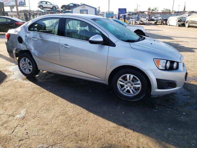 1G1JD5SB5D4128505 - 2013 CHEVROLET SONIC LT SILVER photo 4