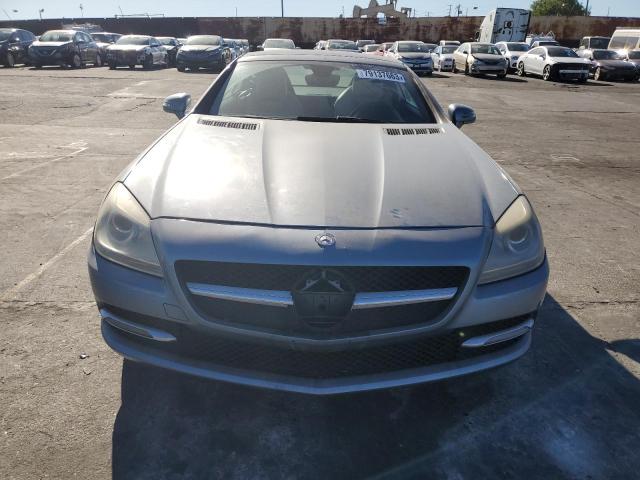 WDDPK5HA0CF038242 - 2012 MERCEDES-BENZ SLK 350 SILVER photo 5