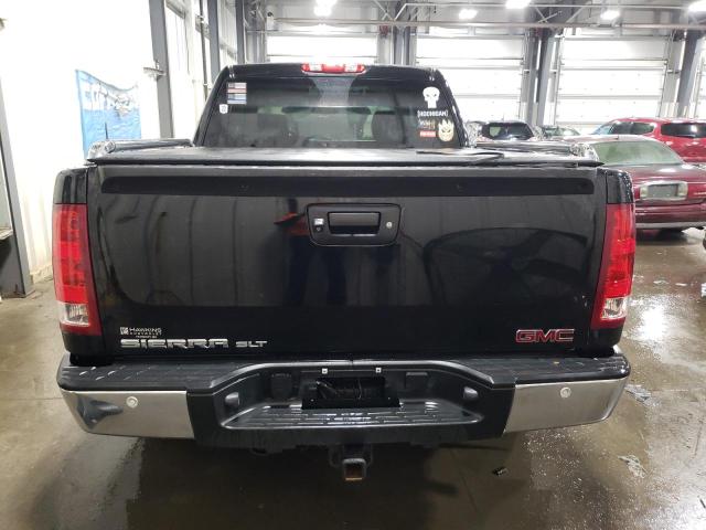 3GTP2WE76DG379640 - 2013 GMC SIERRA K1500 SLT BLACK photo 6