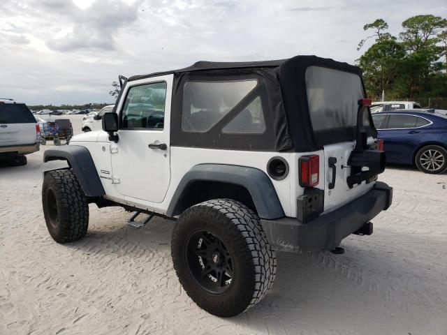 1C4AJWAGXEL229534 - 2014 JEEP WRANGLER SPORT WHITE photo 2