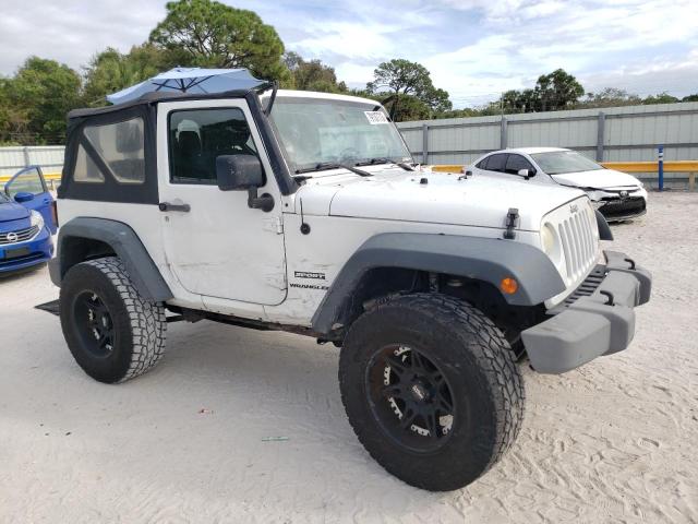 1C4AJWAGXEL229534 - 2014 JEEP WRANGLER SPORT WHITE photo 4