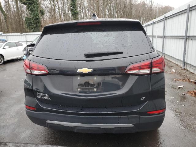 3GNAXKEVXNL262965 - 2022 CHEVROLET EQUINOX LT BLACK photo 6