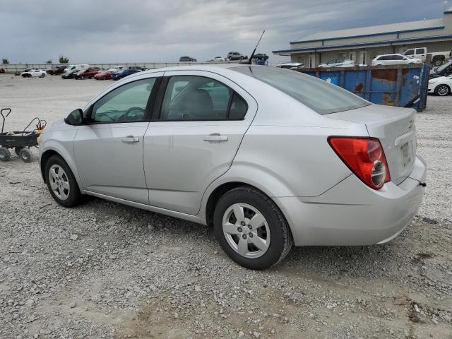 1G1JA5SH9E4226354 - 2014 CHEVROLET SONIC LS SILVER photo 2