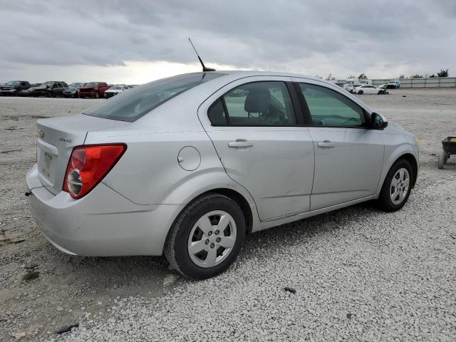 1G1JA5SH9E4226354 - 2014 CHEVROLET SONIC LS SILVER photo 3