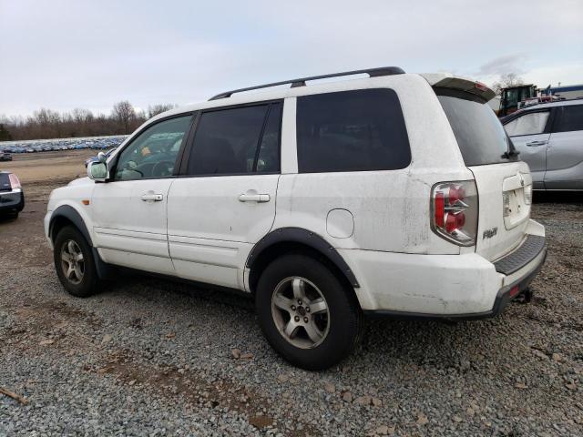 2HKYF18546H512721 - 2006 HONDA PILOT EX WHITE photo 2