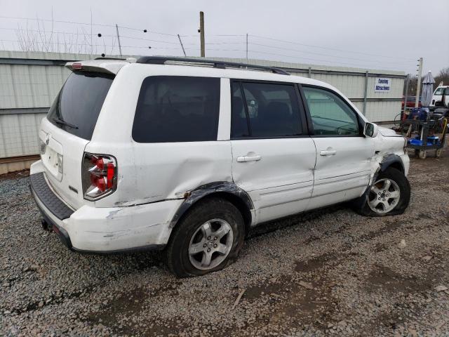 2HKYF18546H512721 - 2006 HONDA PILOT EX WHITE photo 3