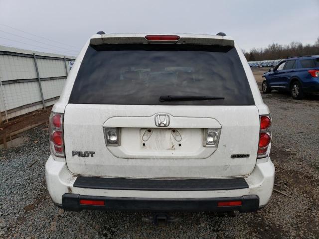 2HKYF18546H512721 - 2006 HONDA PILOT EX WHITE photo 6