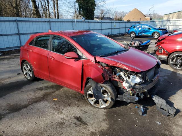 KMHD35LHXEU171597 - 2014 HYUNDAI ELANTRA GT RED photo 4