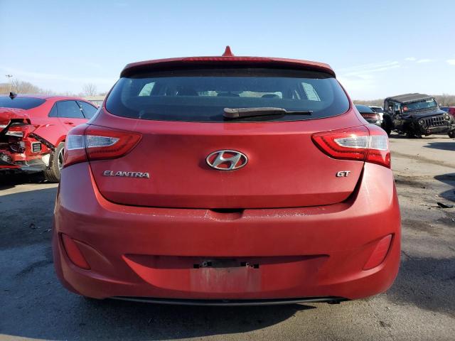 KMHD35LHXEU171597 - 2014 HYUNDAI ELANTRA GT RED photo 6