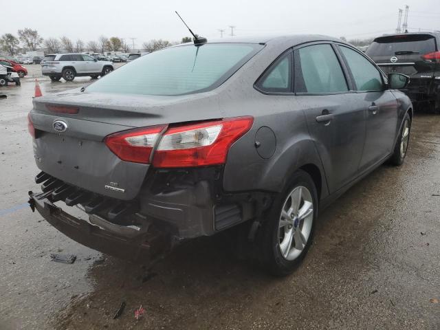 1FADP3F28EL116033 - 2014 FORD FOCUS SE GRAY photo 3