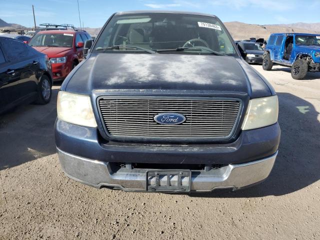 1FTPX02575KB89051 - 2005 FORD F150 BLUE photo 5